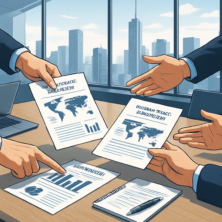 Cross border business meetings