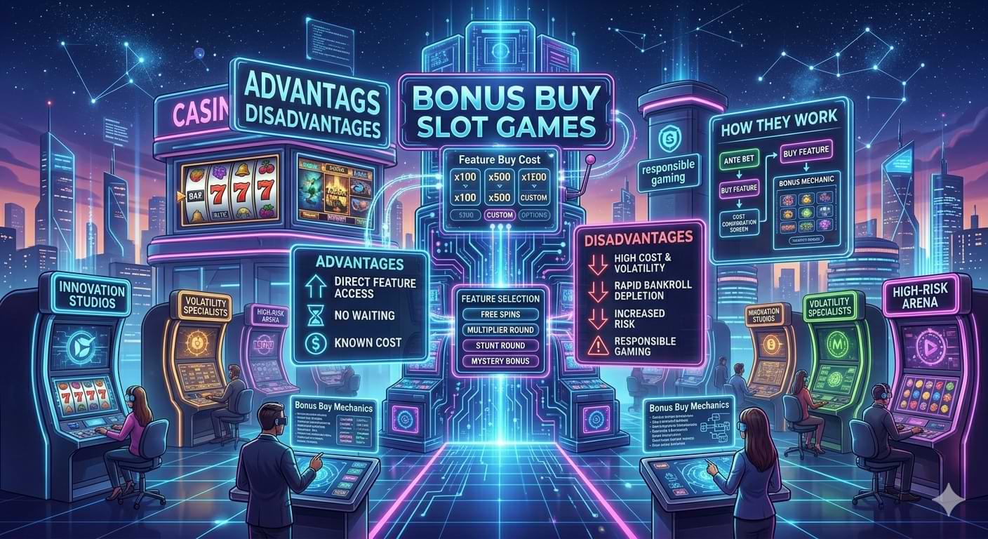 Bonus Buy Slot Games: Advantages, Disadvantages, and How They Work