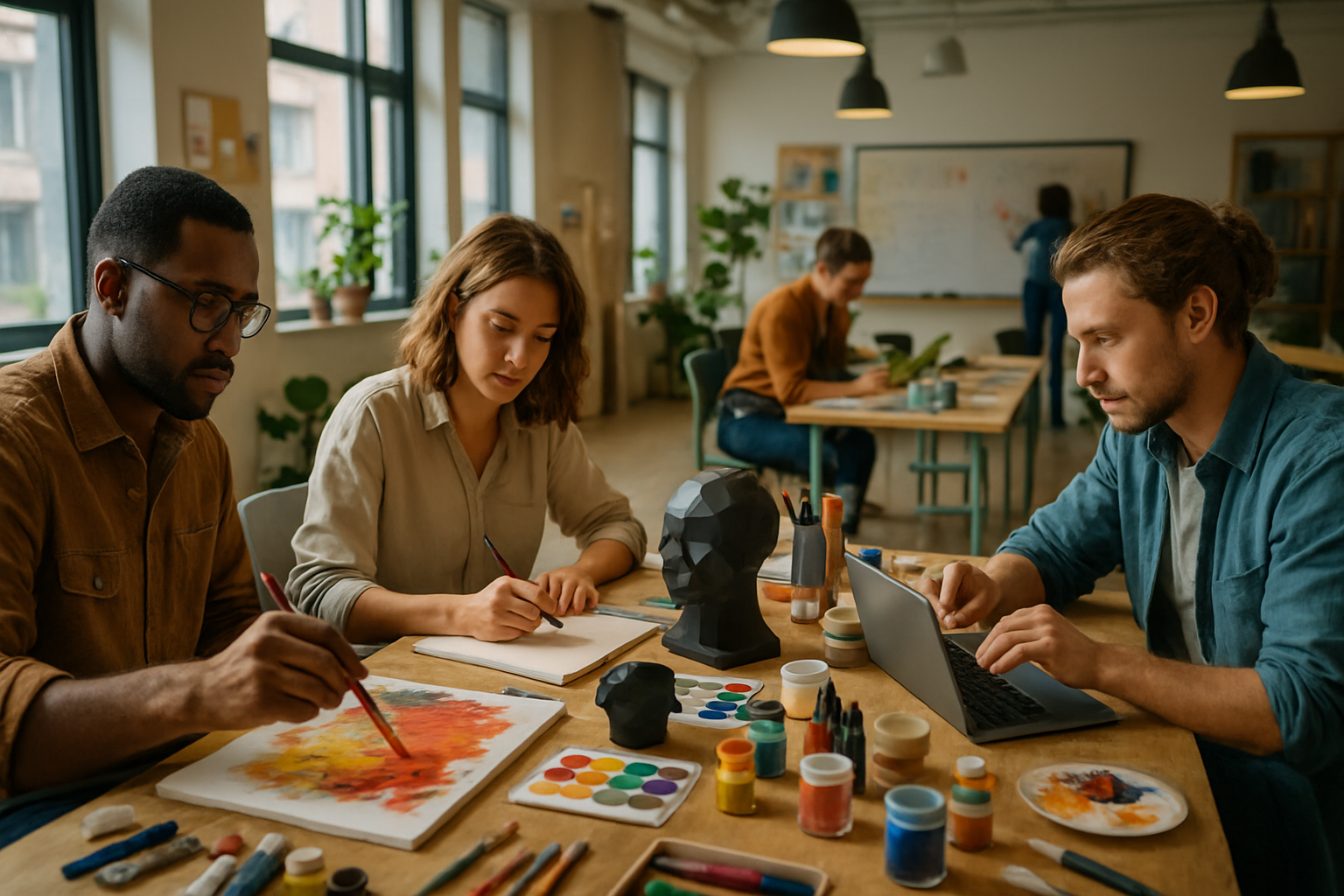 Corporate Retreat Activities That Inspire Creative Thinking — Art and Design Thinking Sessions