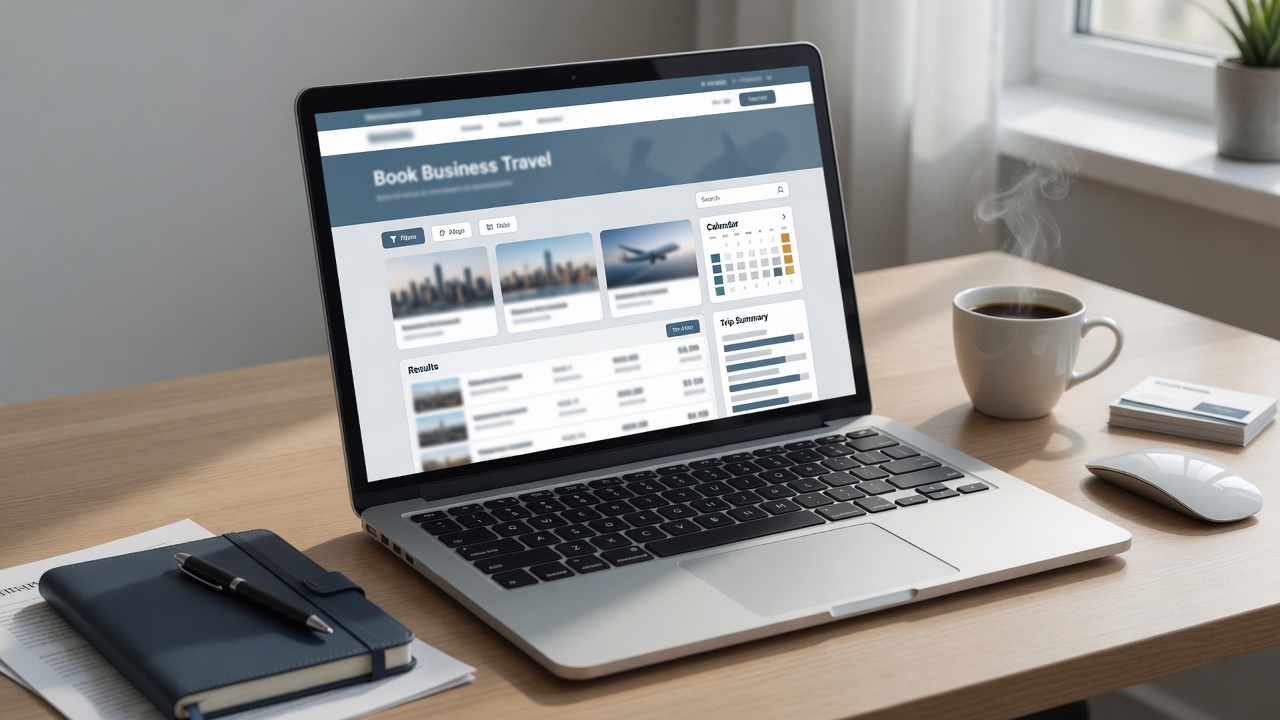 Travel booking tools for companies