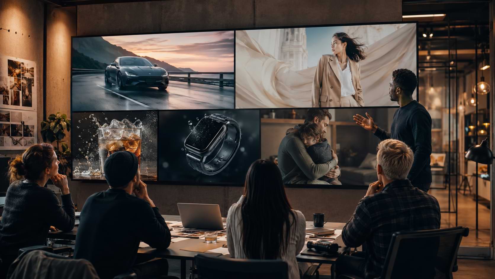 A selection or analysis of the best YouTube commercials: examples of creative work from major brands