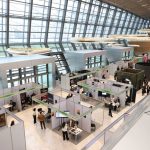 Networking events at international trade expos